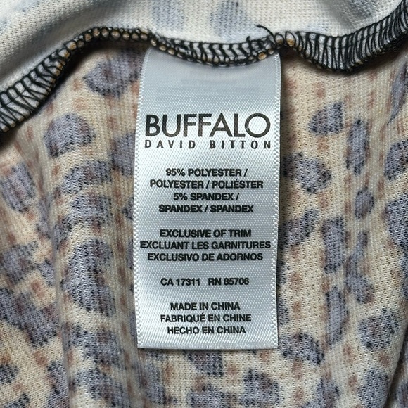 Buffalo David Bitton Leopard Print Bodycon Dress NWT Size Medium - Picture 5 of 5